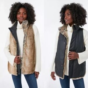 Tuckernuck Faux Fur Reversible Vest